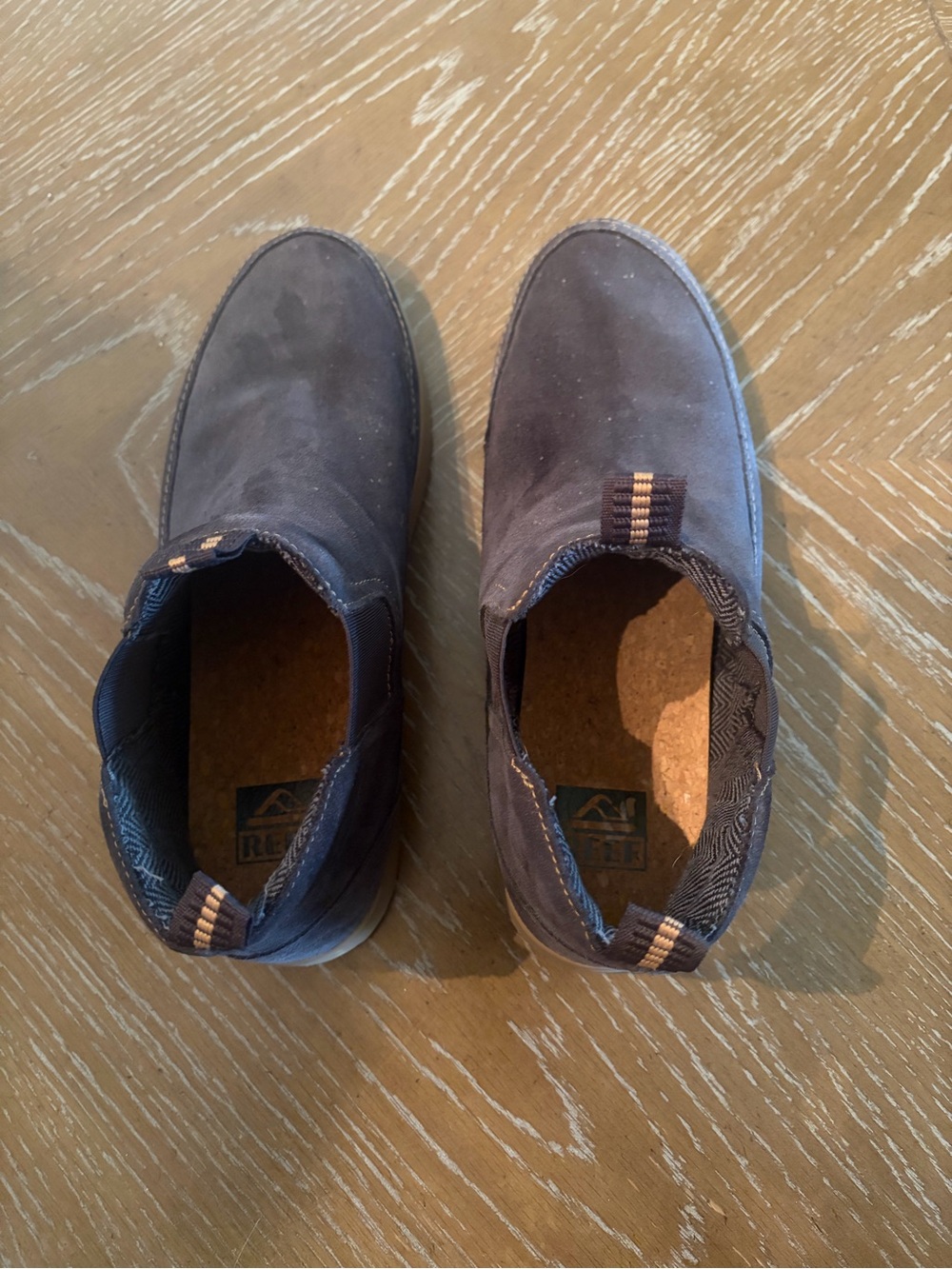 Men's Casual Slip-On Shoes in Dark Blue